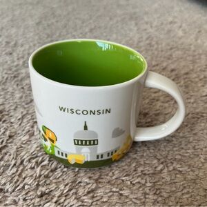 Starbucks You Are Here Collection Coffee Mug | Wisconsin